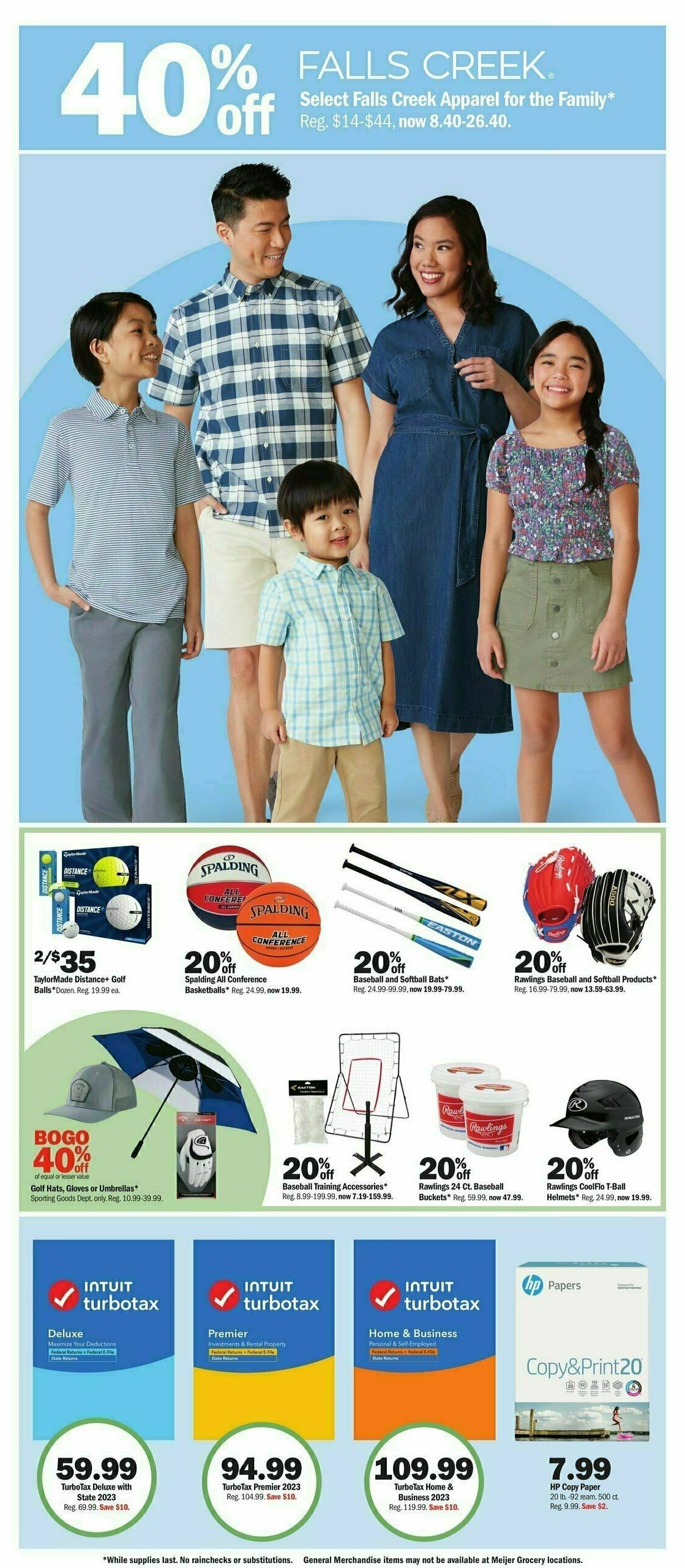 Meijer Weekly Ad from March 31