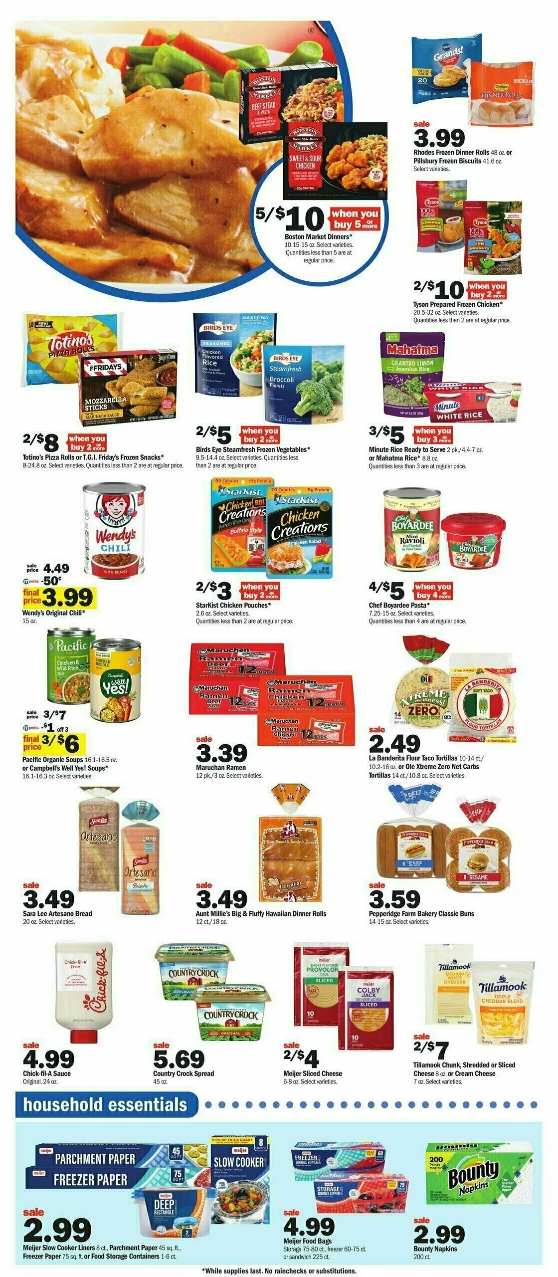 Meijer Weekly Ad from March 31