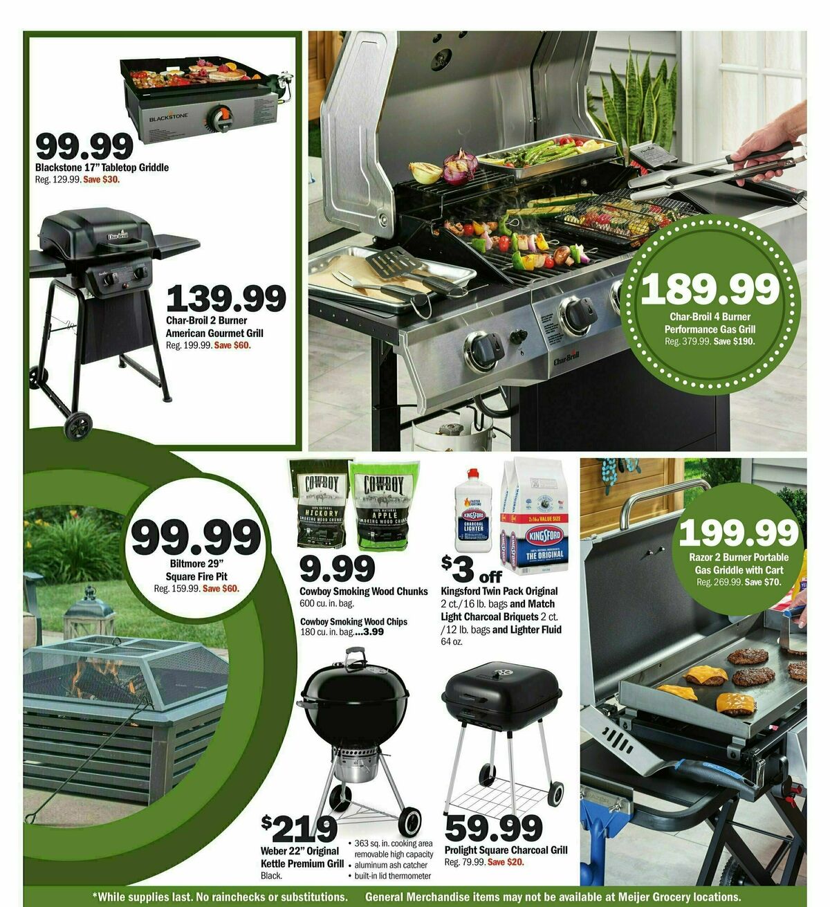 Meijer Save Green Sale Weekly Ad from March 31