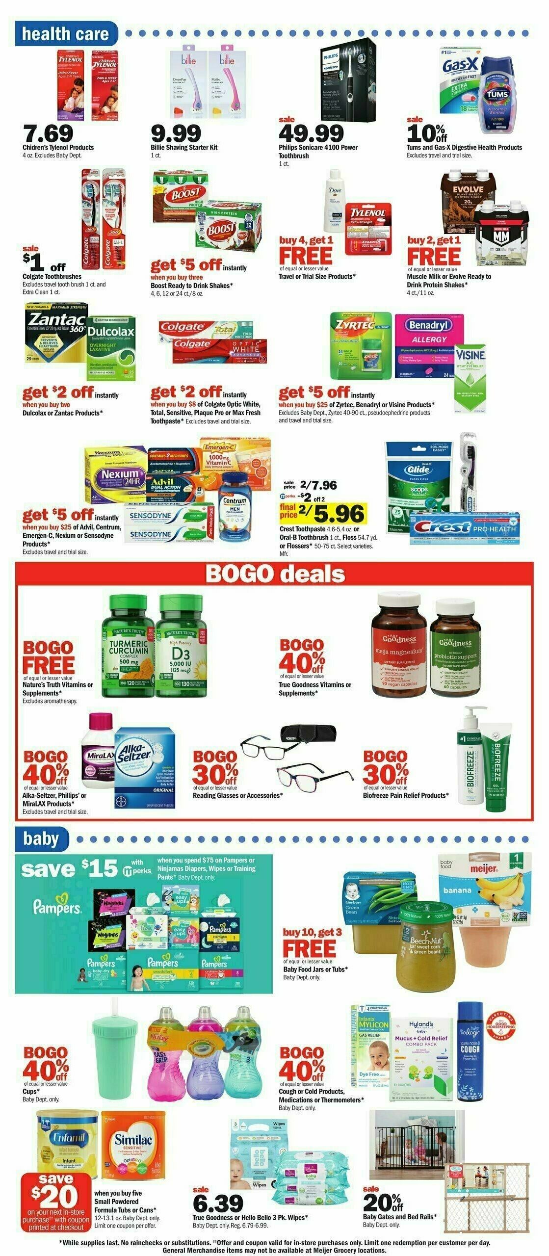 Meijer Weekly Ad from April 7