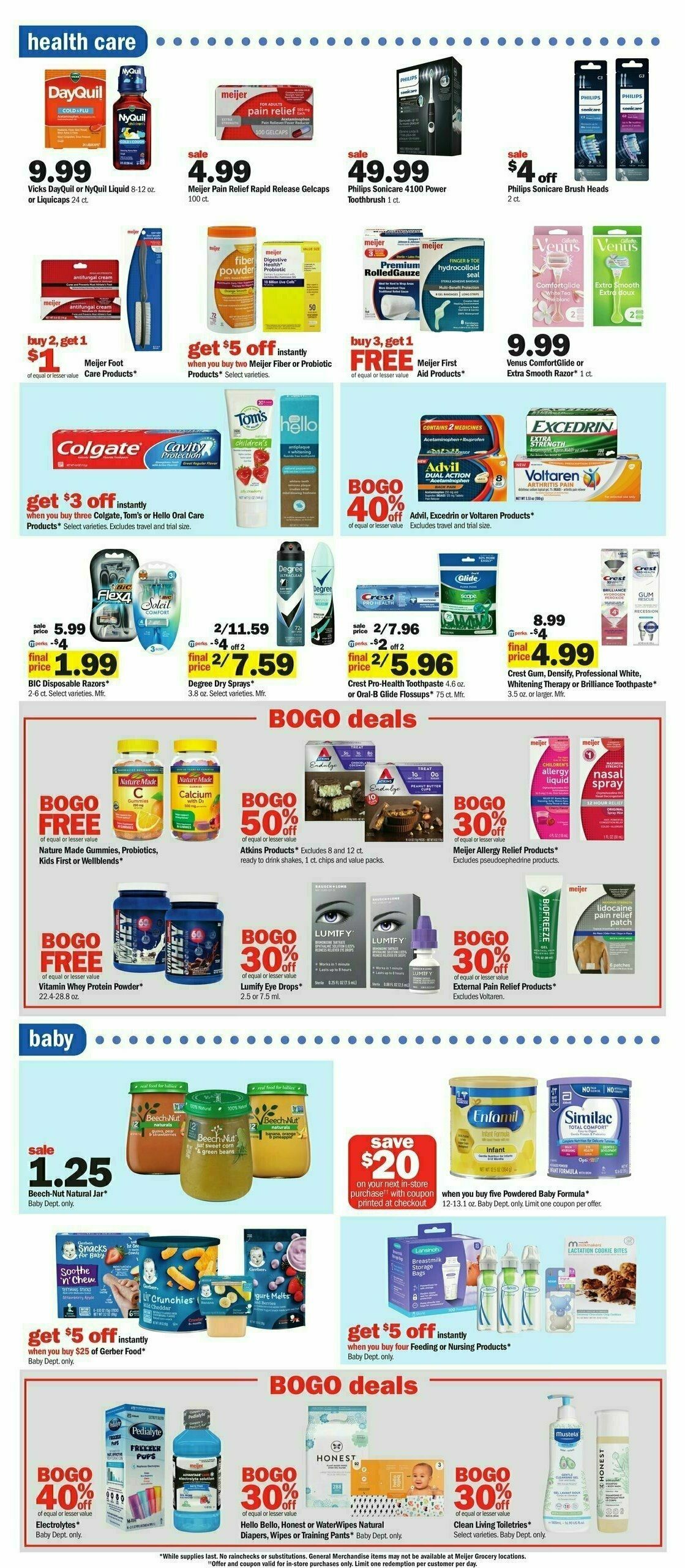 Meijer Weekly Ad from April 14