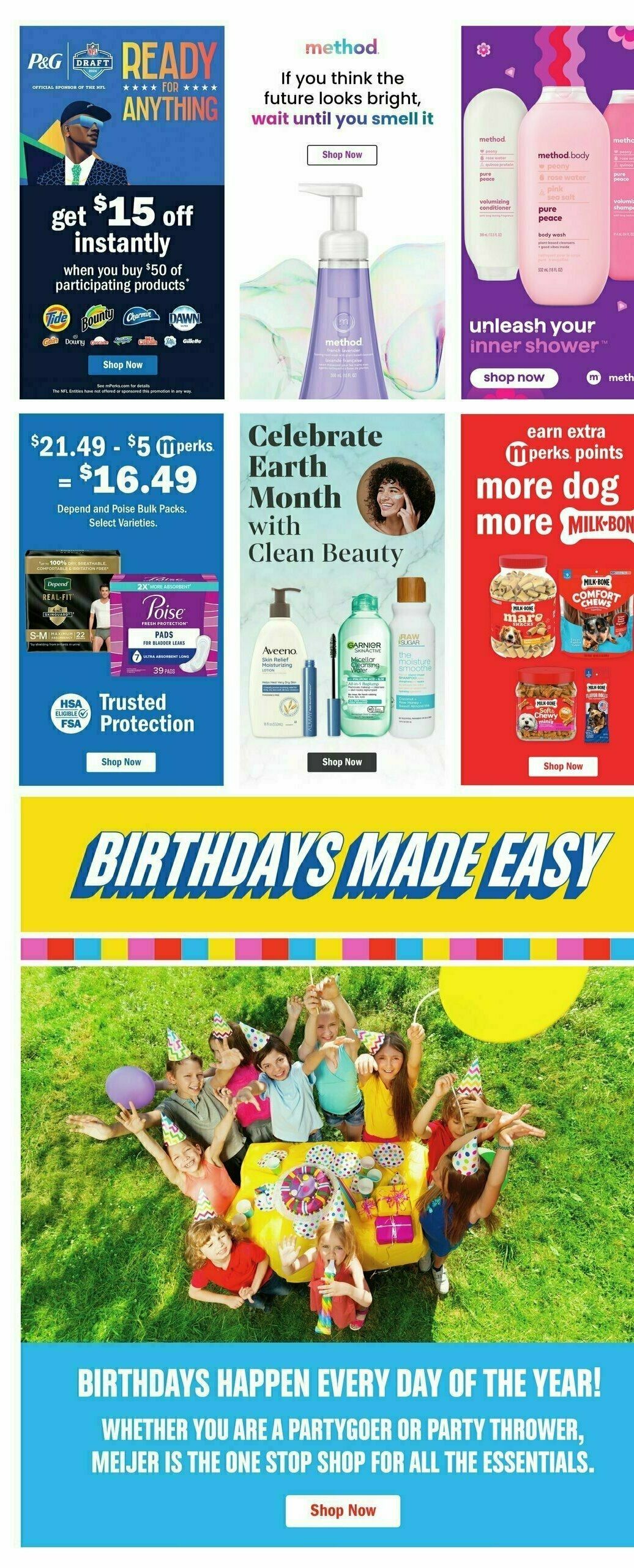 Meijer Weekly Ad from April 14