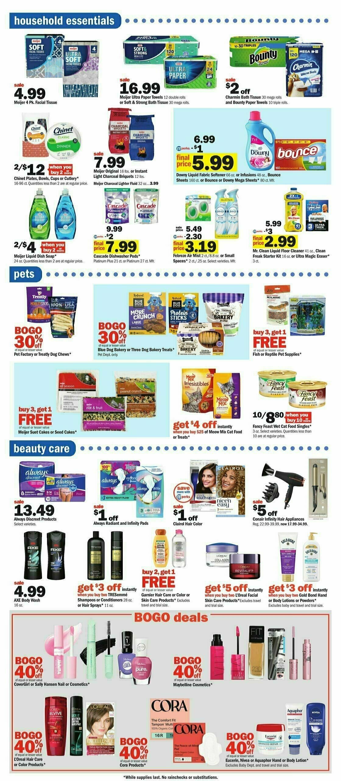 Meijer Weekly Ad from April 21