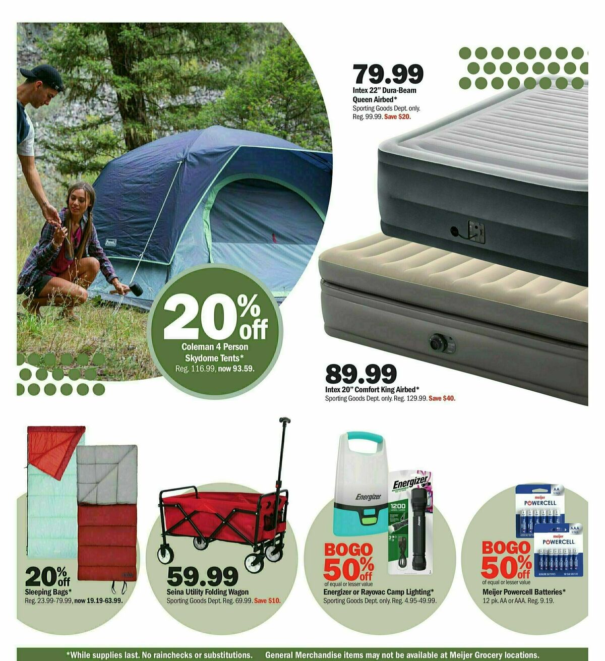 Meijer Get Outside Weekly Ad from April 21