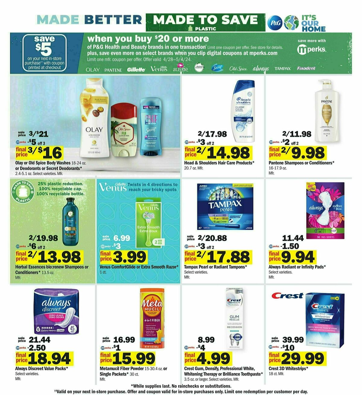 Meijer Weekly Ad from April 28