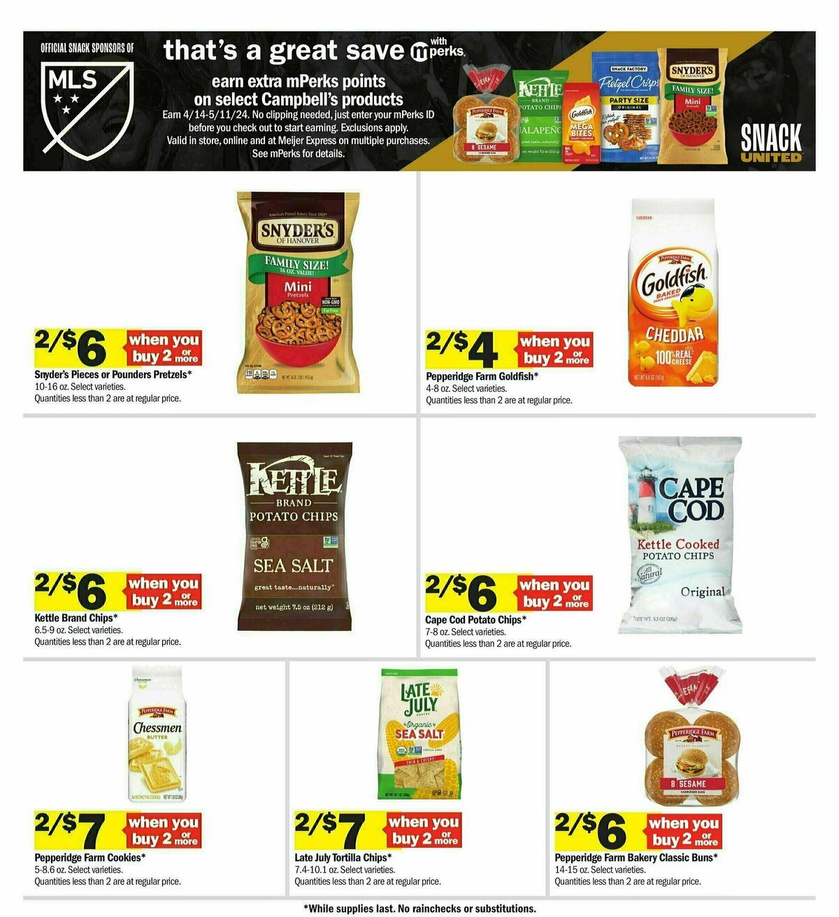 Meijer Weekly Ad from April 28