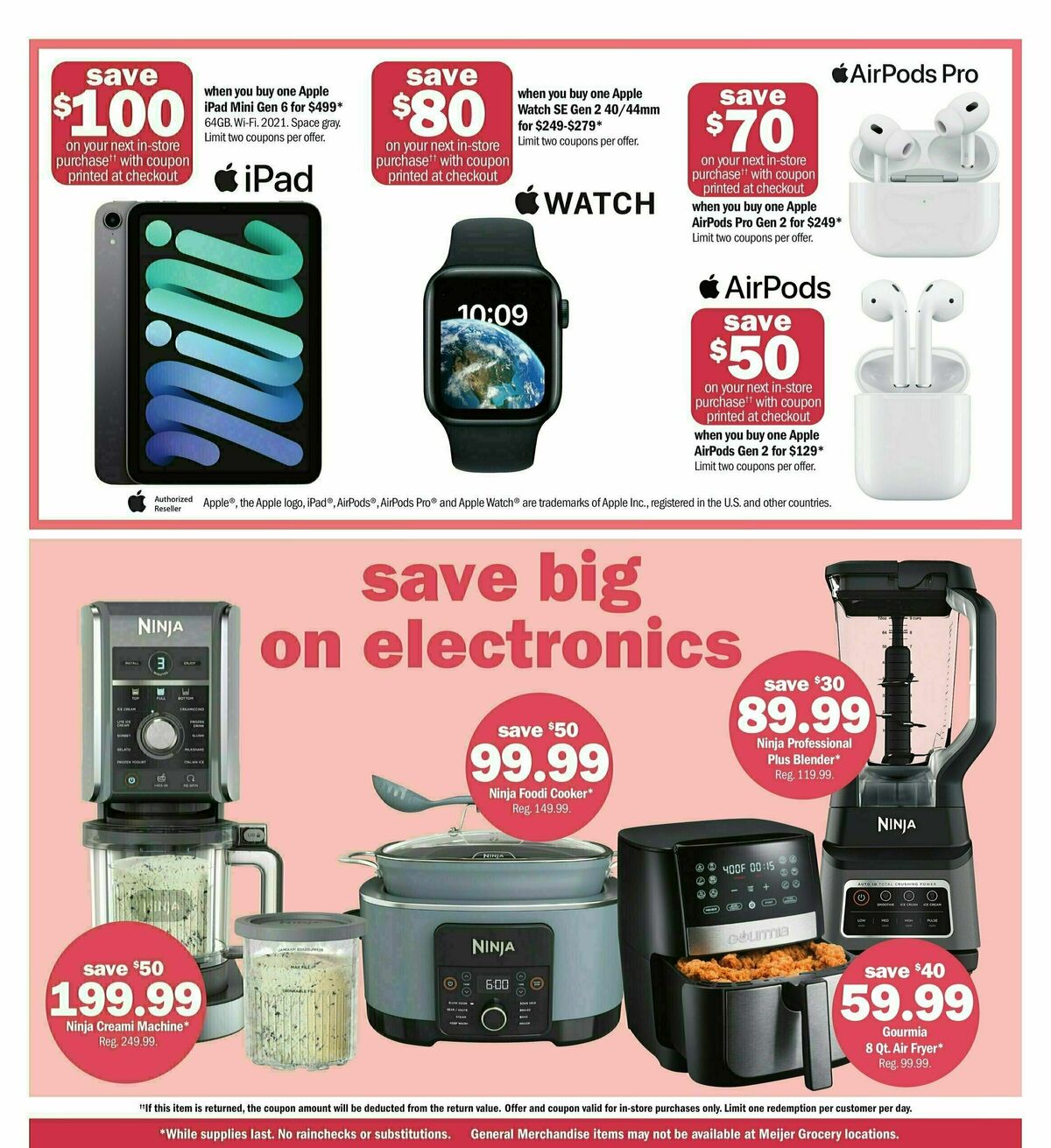 Meijer Mother's Day Ad Weekly Ad from April 28