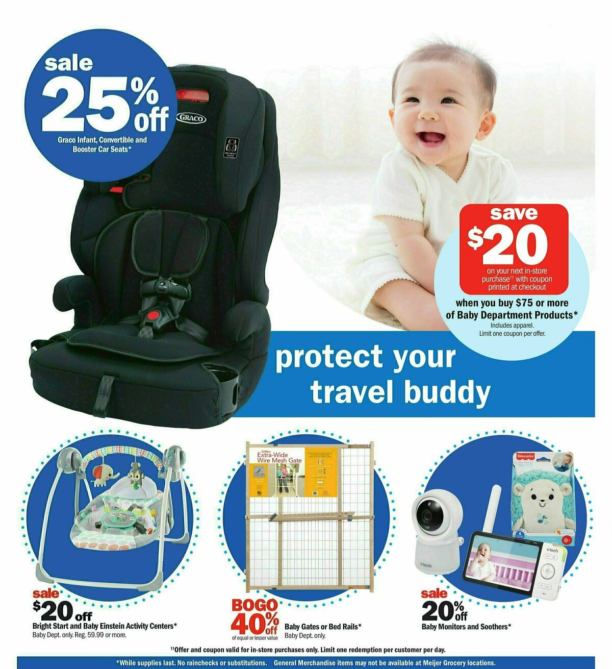 Meijer Baby Ad Weekly Ad from May 5