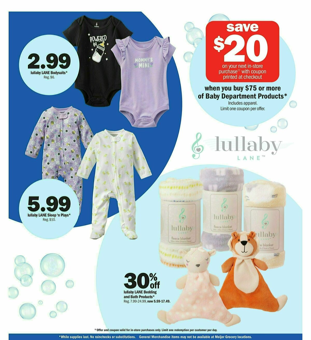 Meijer Baby Ad Weekly Ad from May 5