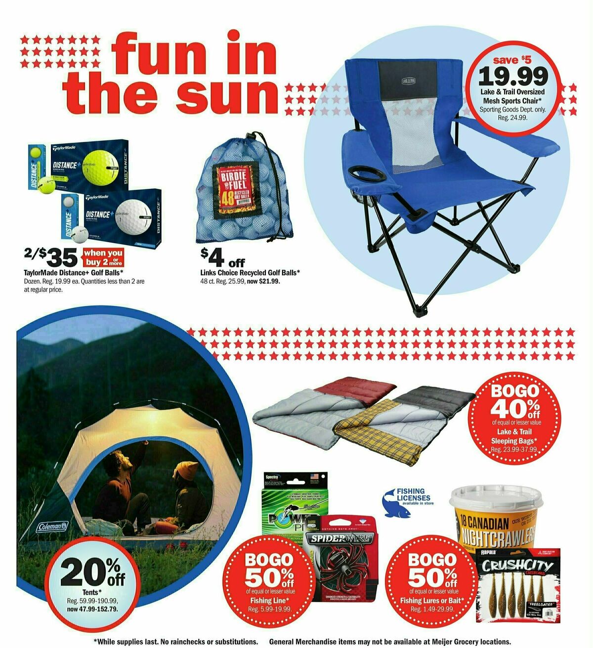 Meijer Summer Kickoff Weekly Ad from May 19