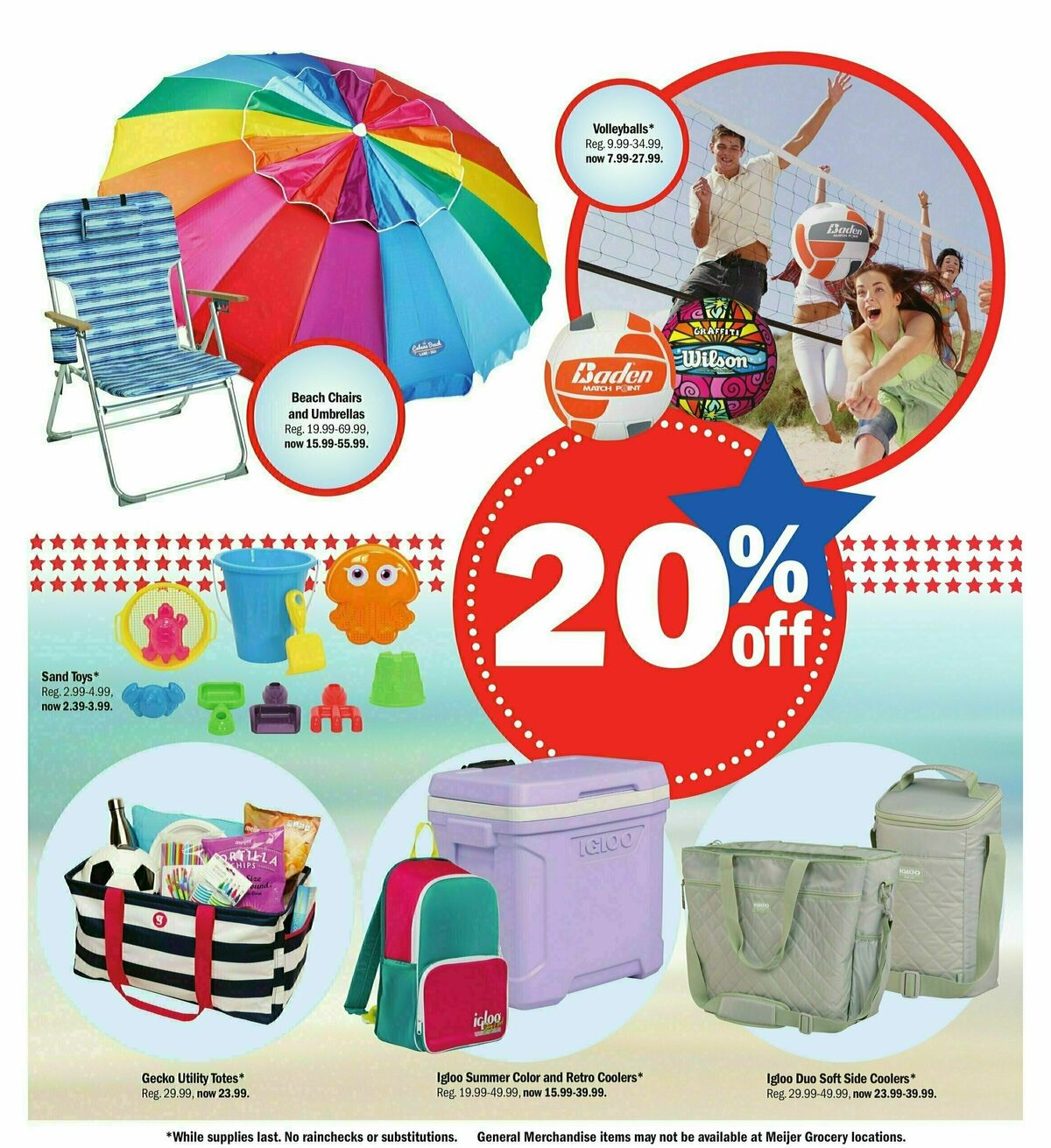 Meijer Summer Kickoff Weekly Ad from May 19