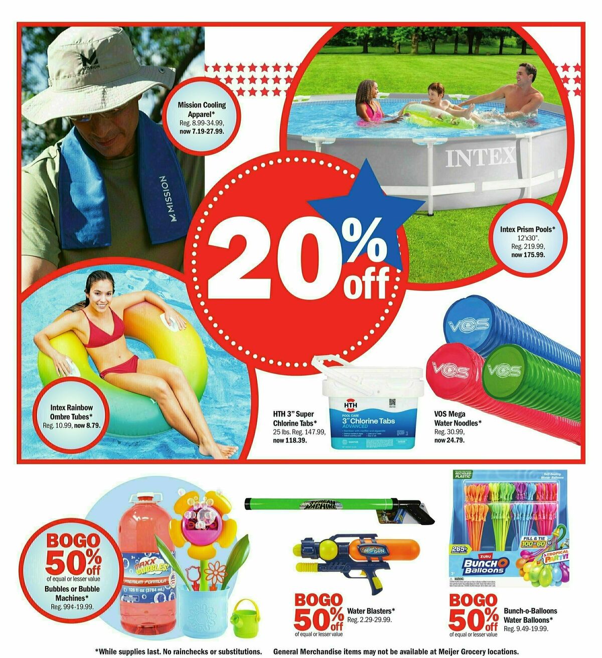 Meijer Summer Kickoff Weekly Ad from May 19