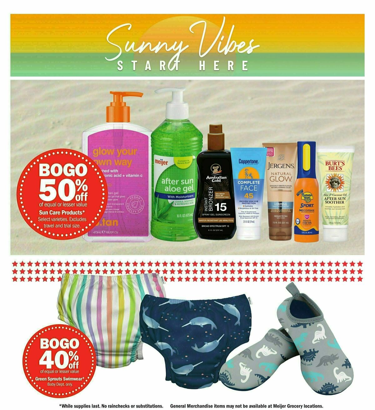 Meijer Summer Kickoff Weekly Ad from May 19