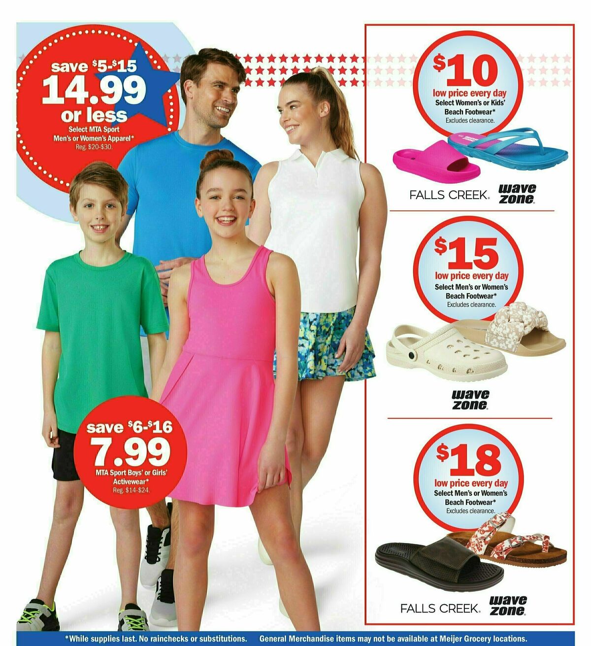 Meijer Summer Kickoff Weekly Ad from May 26