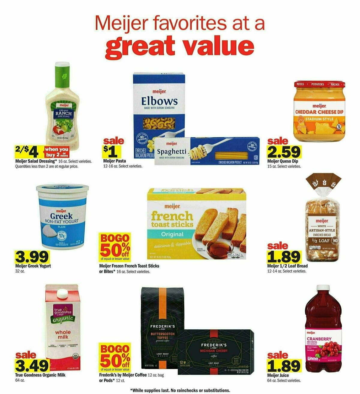 Meijer Weekly Ad from June 2