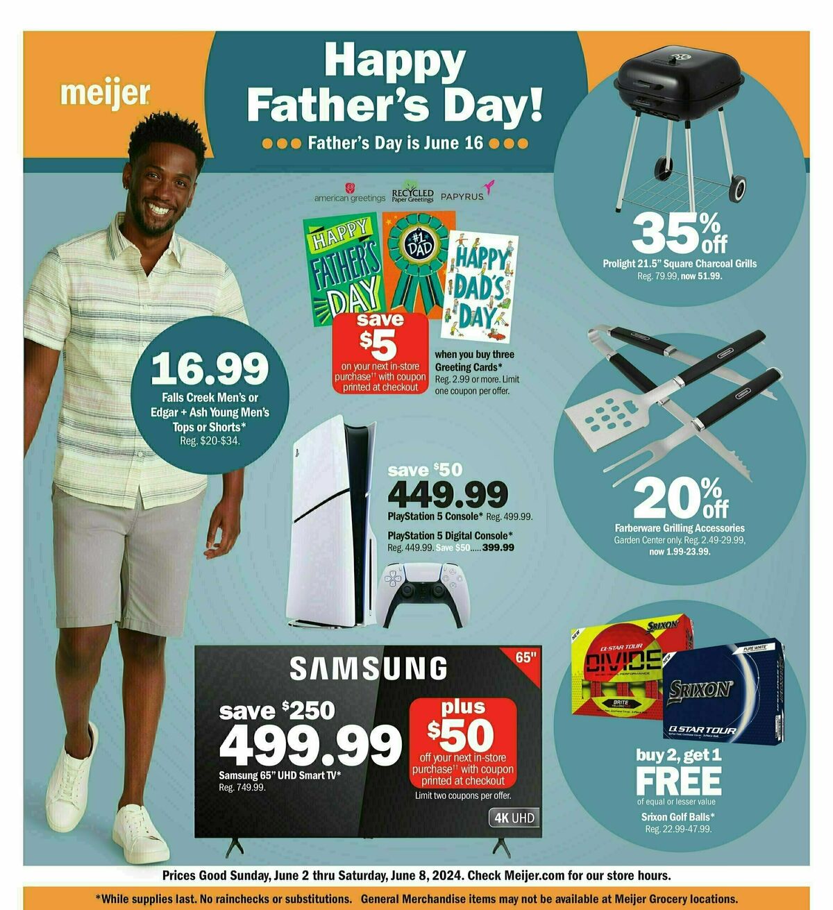 Meijer Father's Day Weekly Ad from June 2