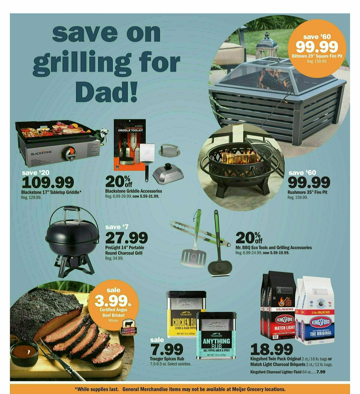 Meijer Father's Day Weekly Ad from June 2