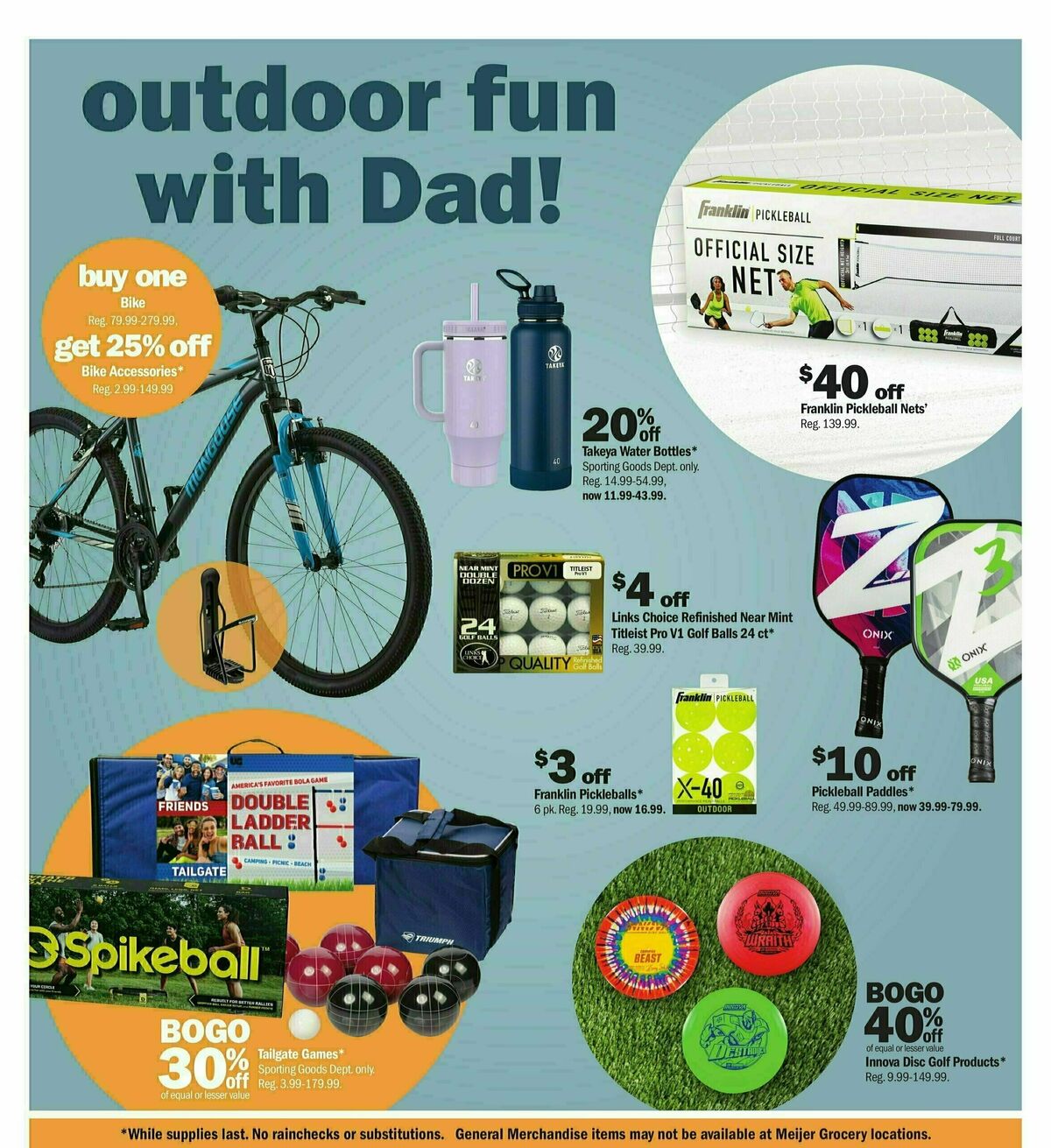 Meijer Father's Day Weekly Ad from June 2