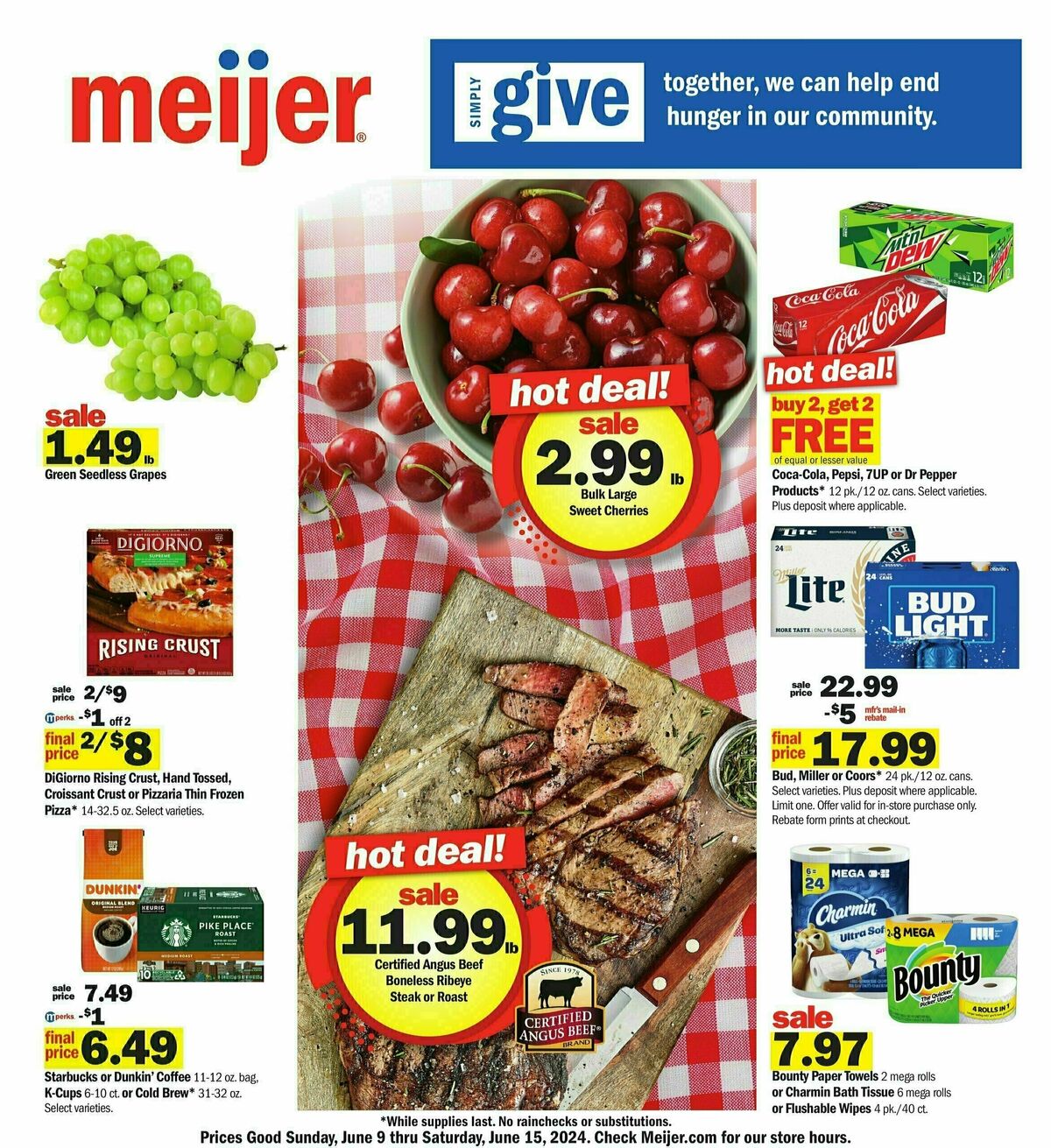 Meijer Weekly Ad from June 9