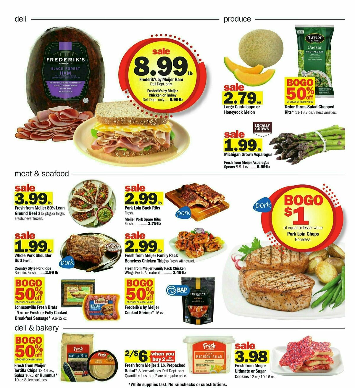 Meijer Weekly Ad from June 9