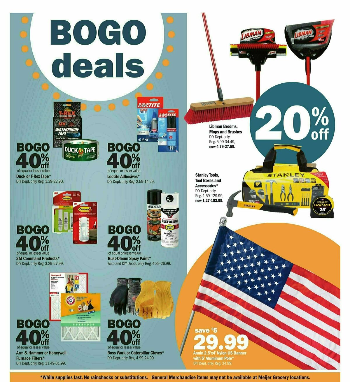 Meijer Father's Day Ad Weekly Ad from June 9