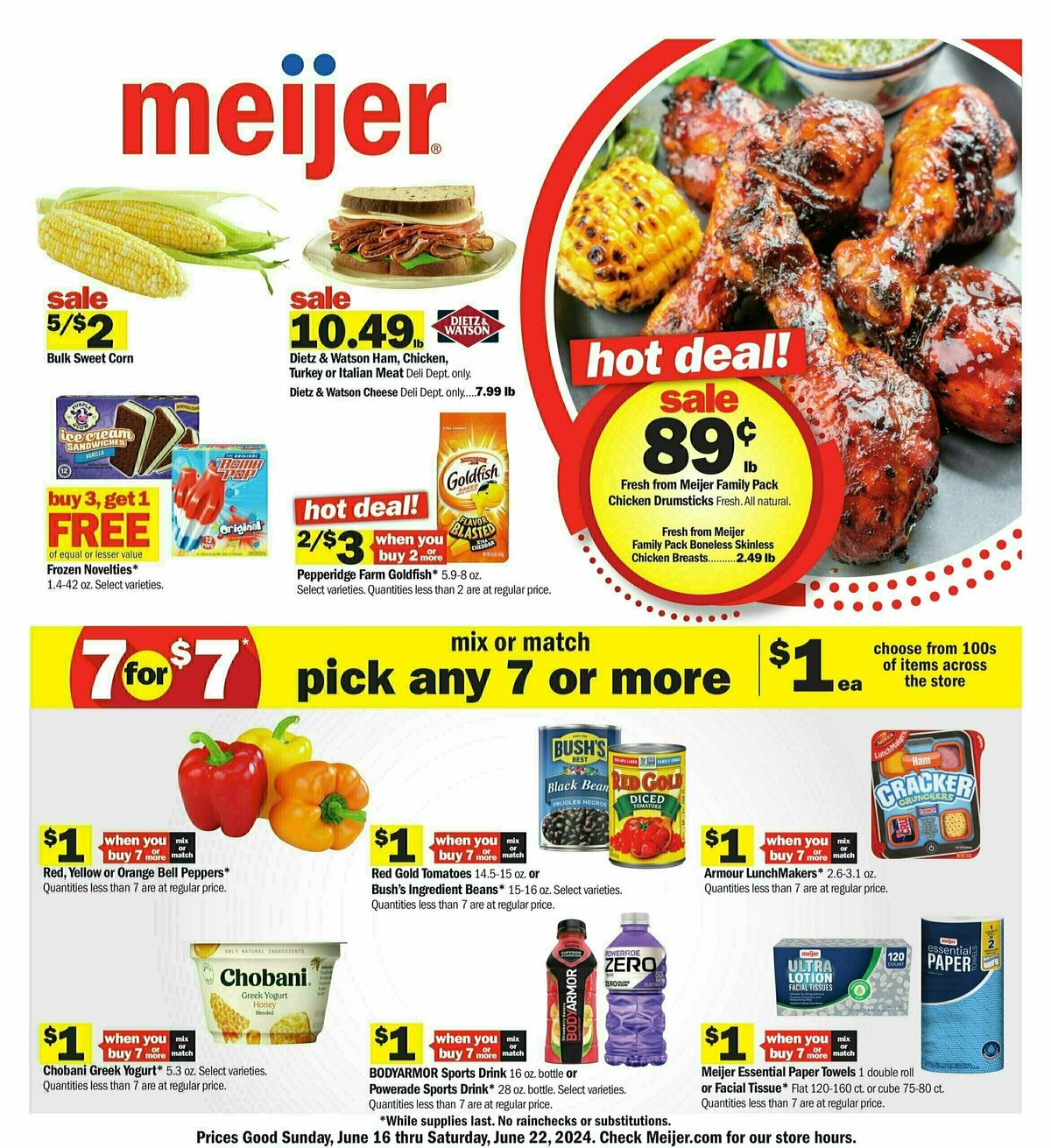 Meijer Weekly Ad from June 16