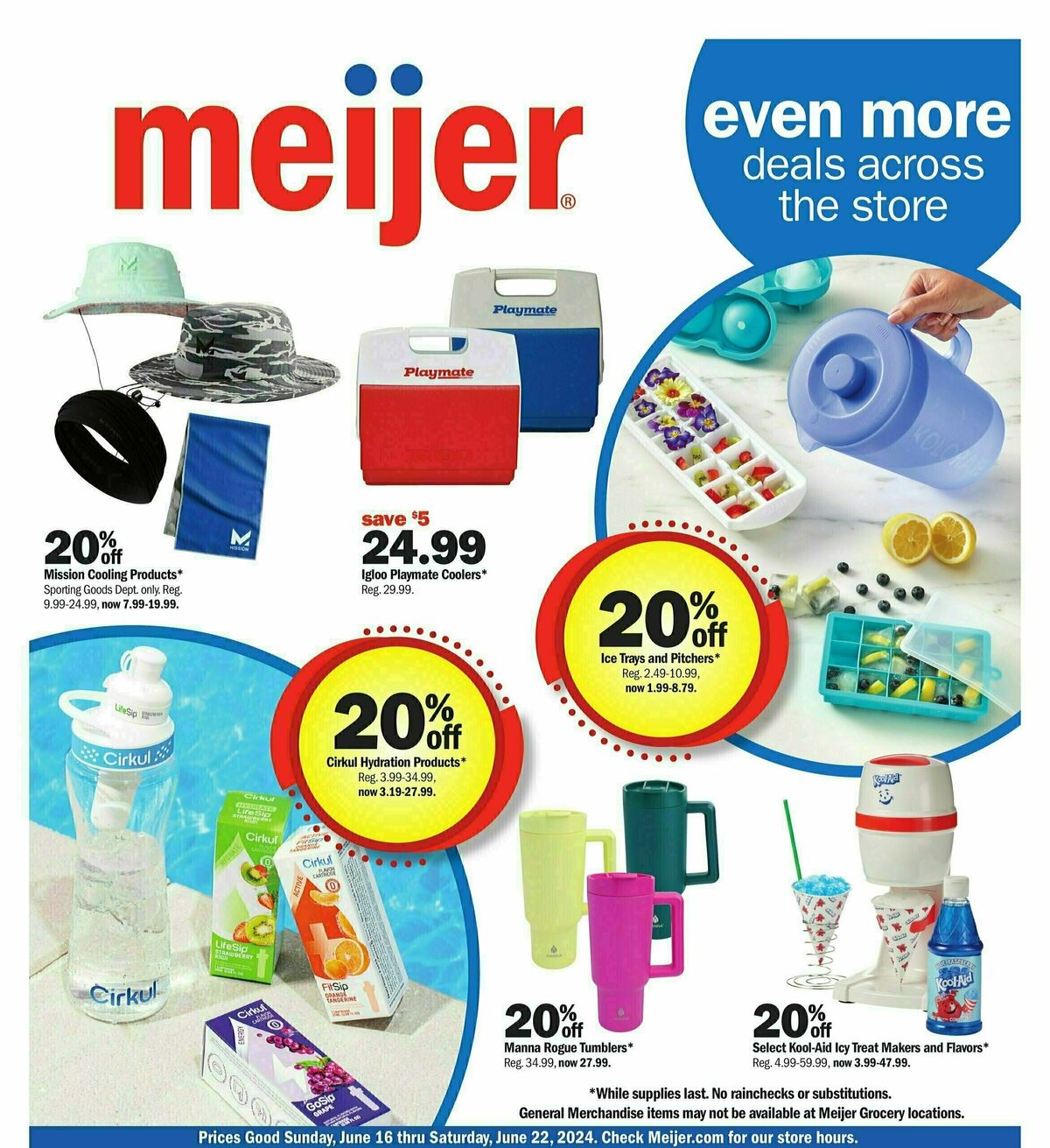 Meijer Everyday Essentials Ad Weekly Ad from June 16