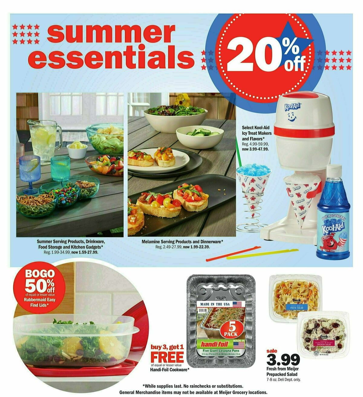 Meijer 4th of July Ad Weekly Ad from June 30