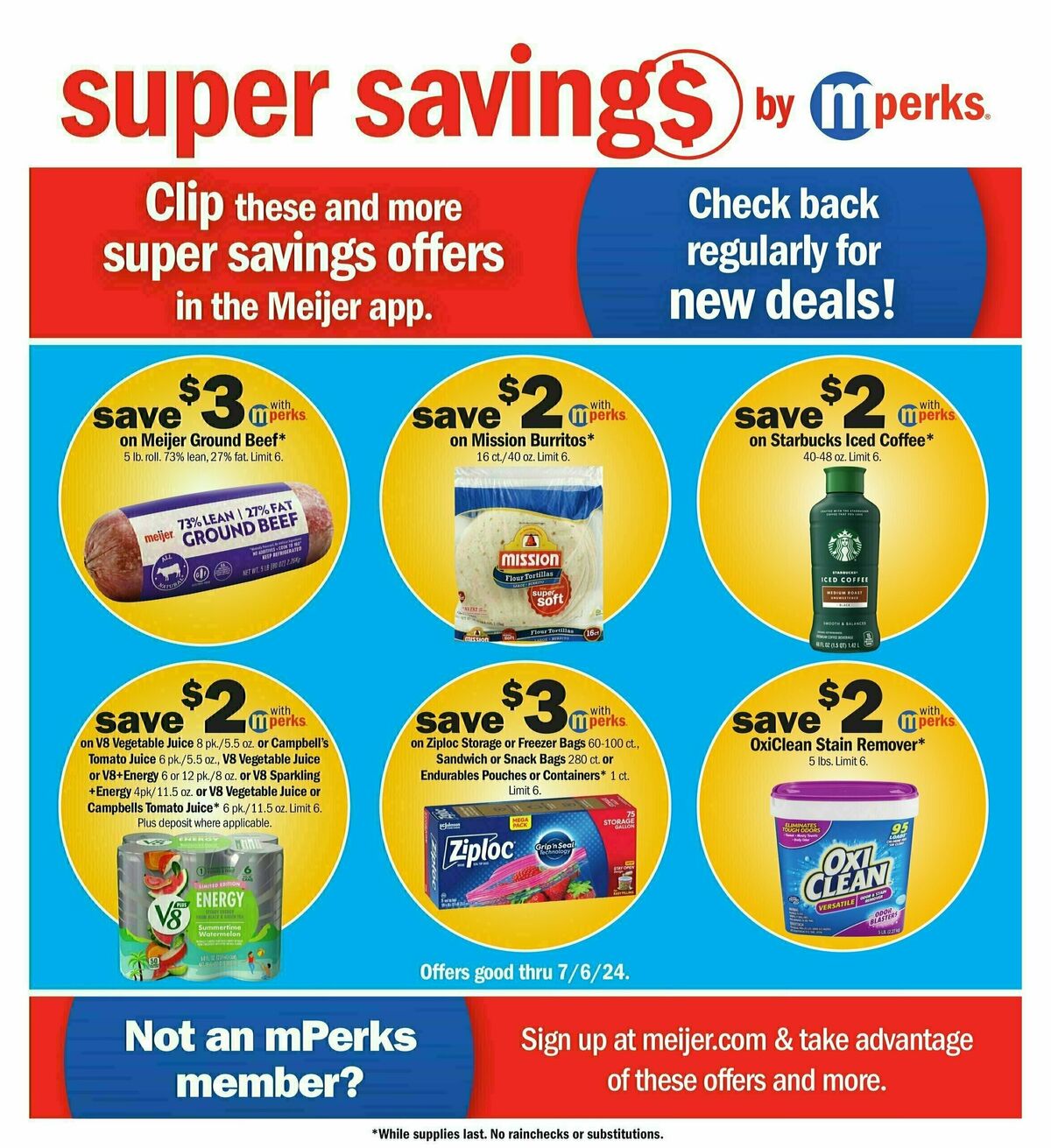 Meijer Weekly Ad from June 30