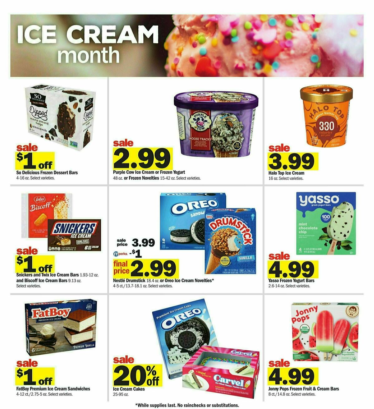 Meijer Weekly Ad from July 7