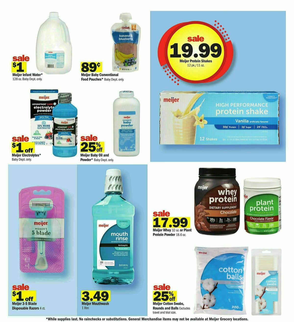 Meijer Weekly Ad from July 7