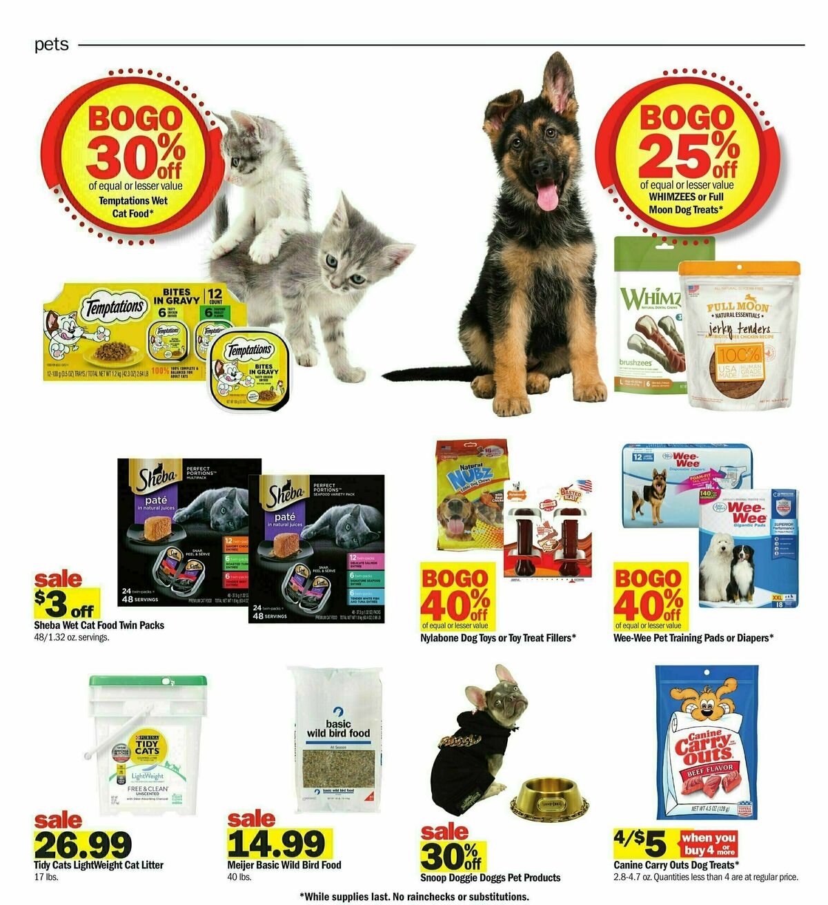 Meijer Weekly Ad from July 7