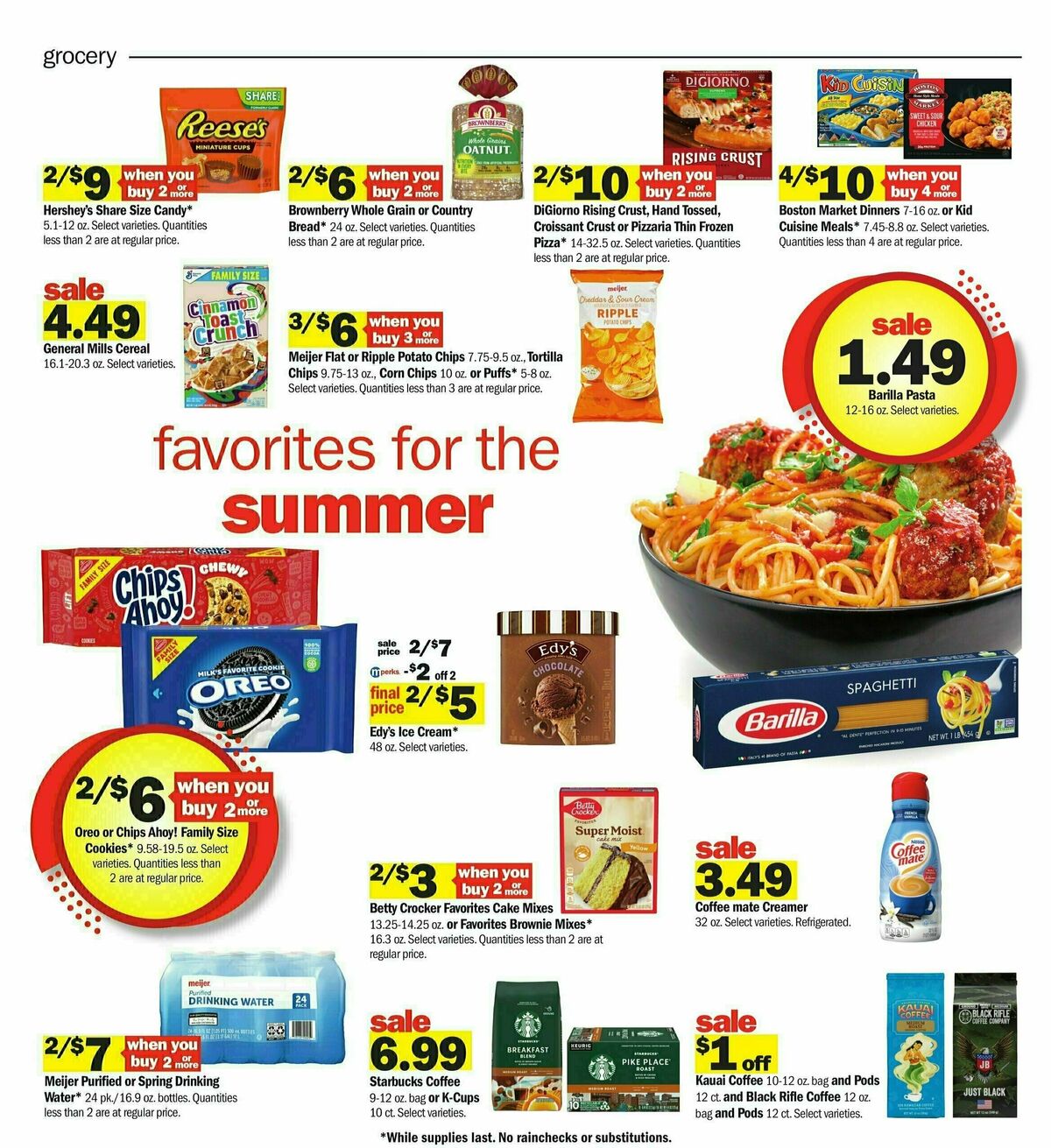 Meijer Weekly Ad from July 7