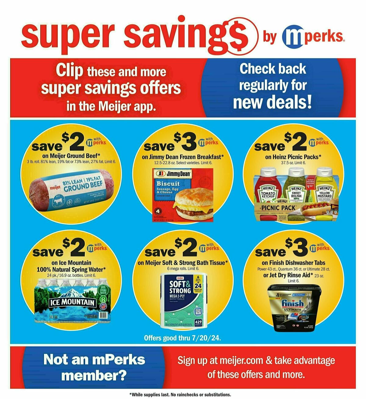 Meijer Weekly Ad from July 7