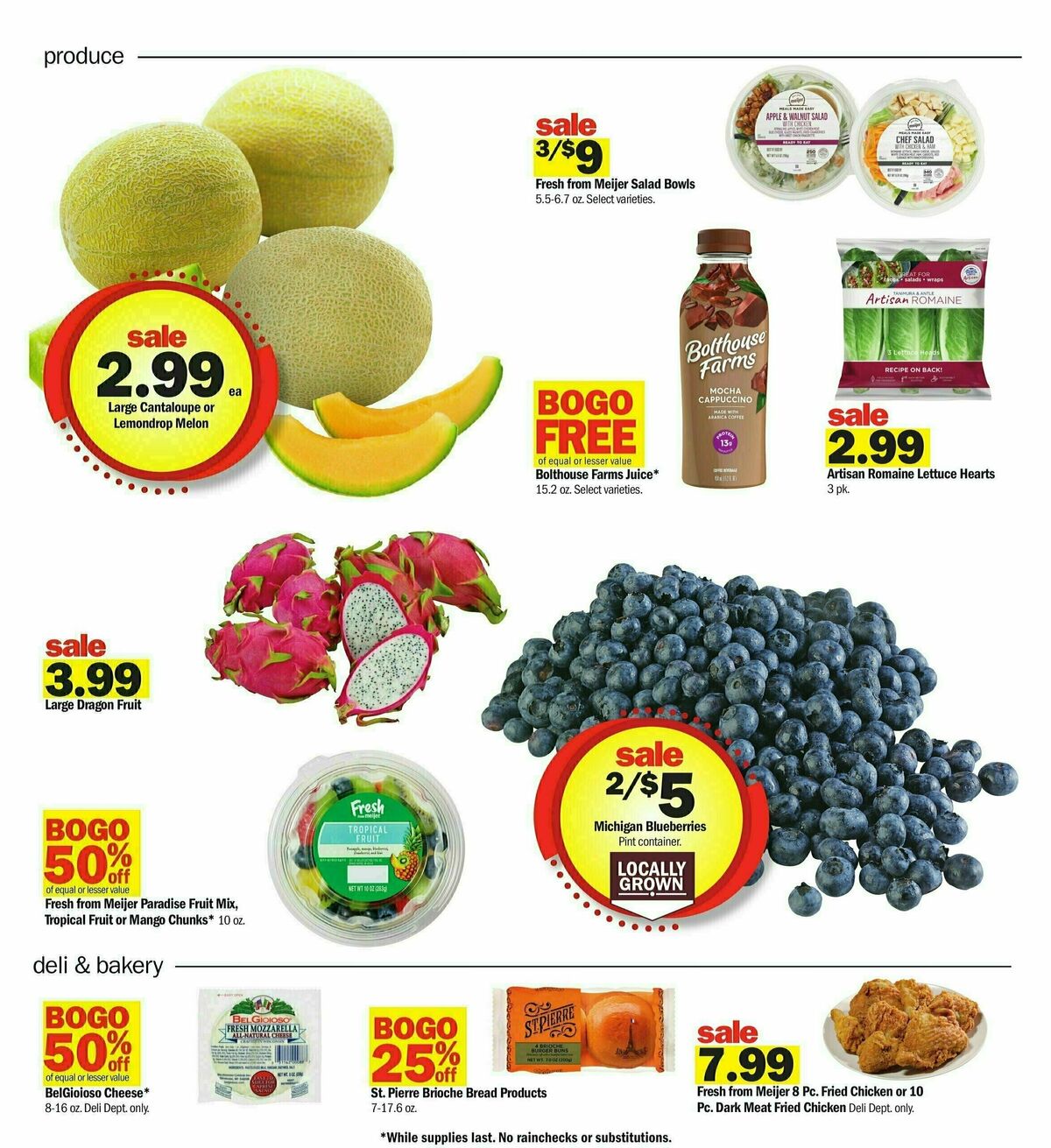 Meijer Weekly Ad from July 7