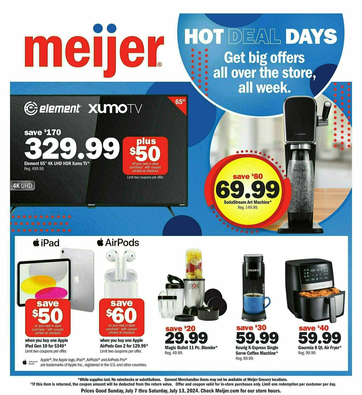 Meijer More Across the Store Weekly Ad from July 7