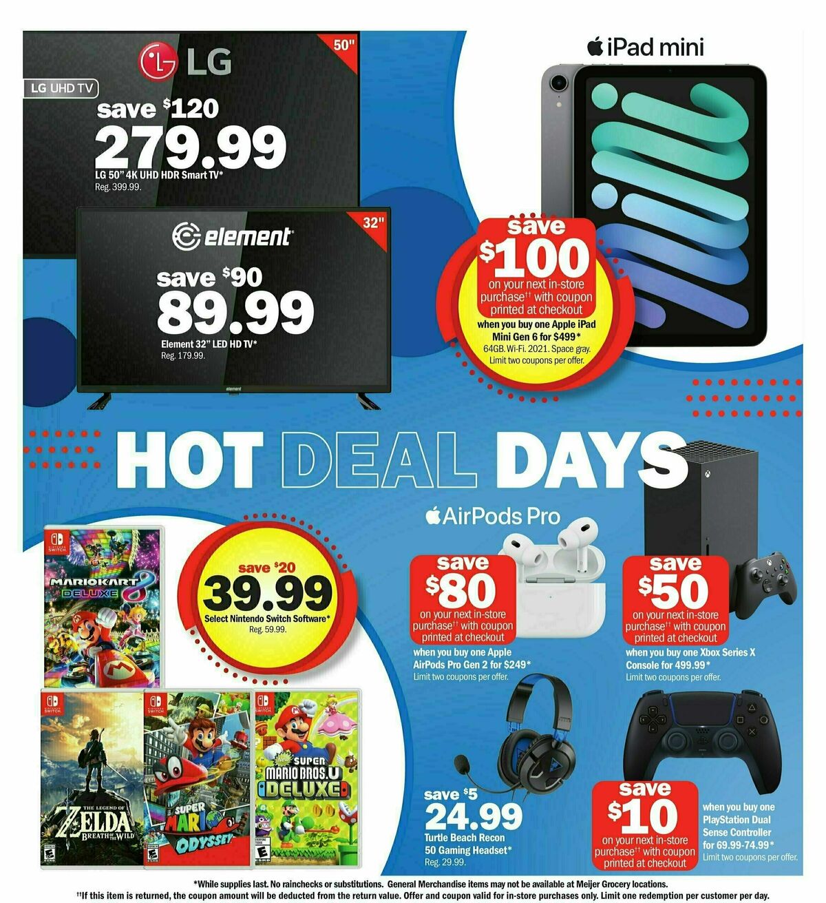 Meijer More Across the Store Weekly Ad from July 7