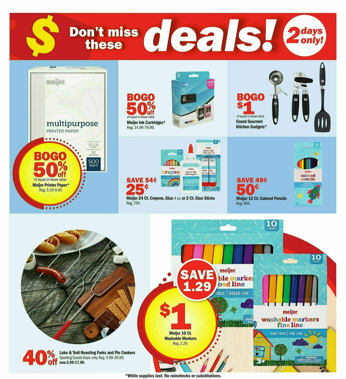 Meijer Super Sale Weekly Ad from July 12