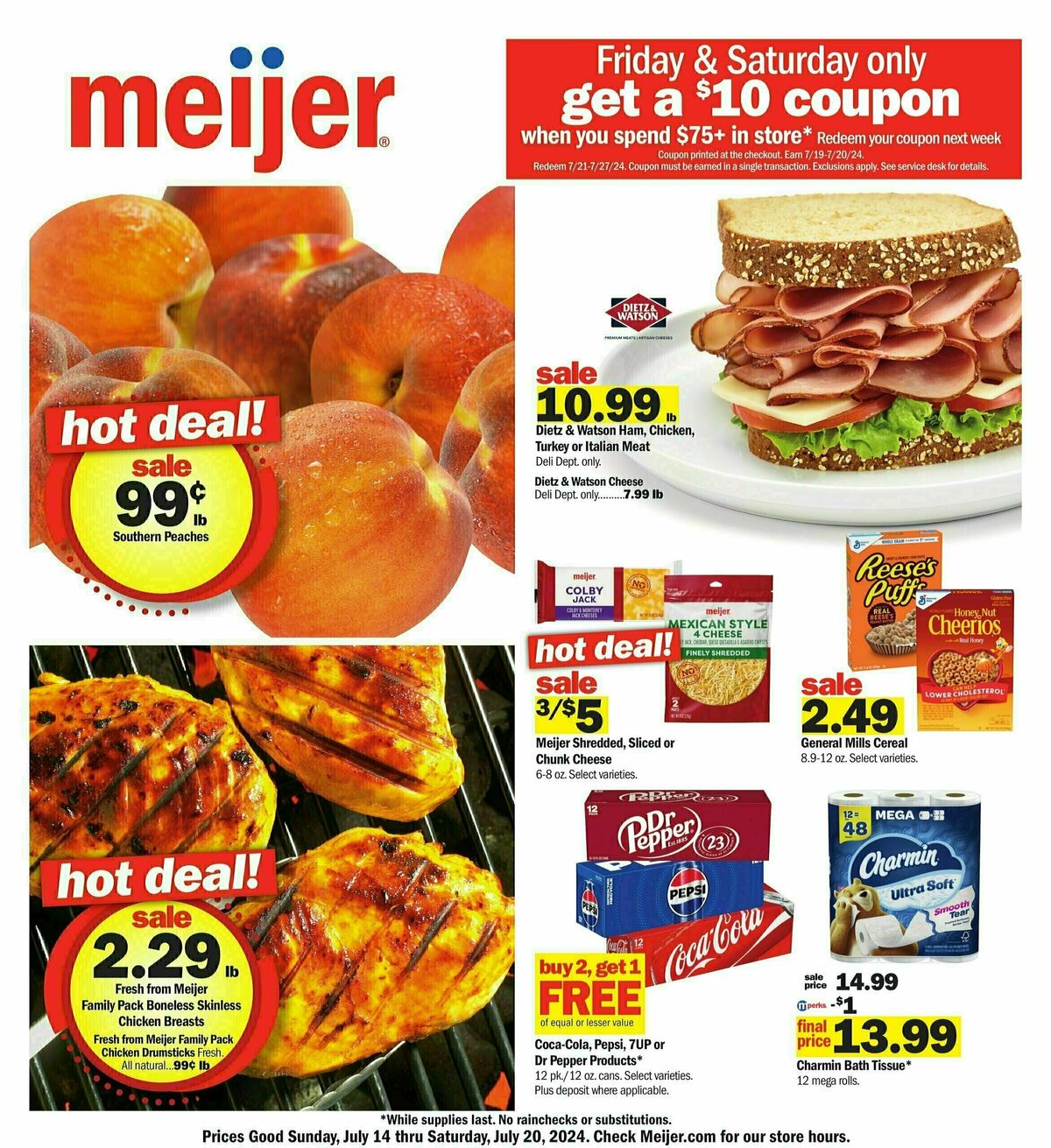 Meijer Weekly Ad from July 14