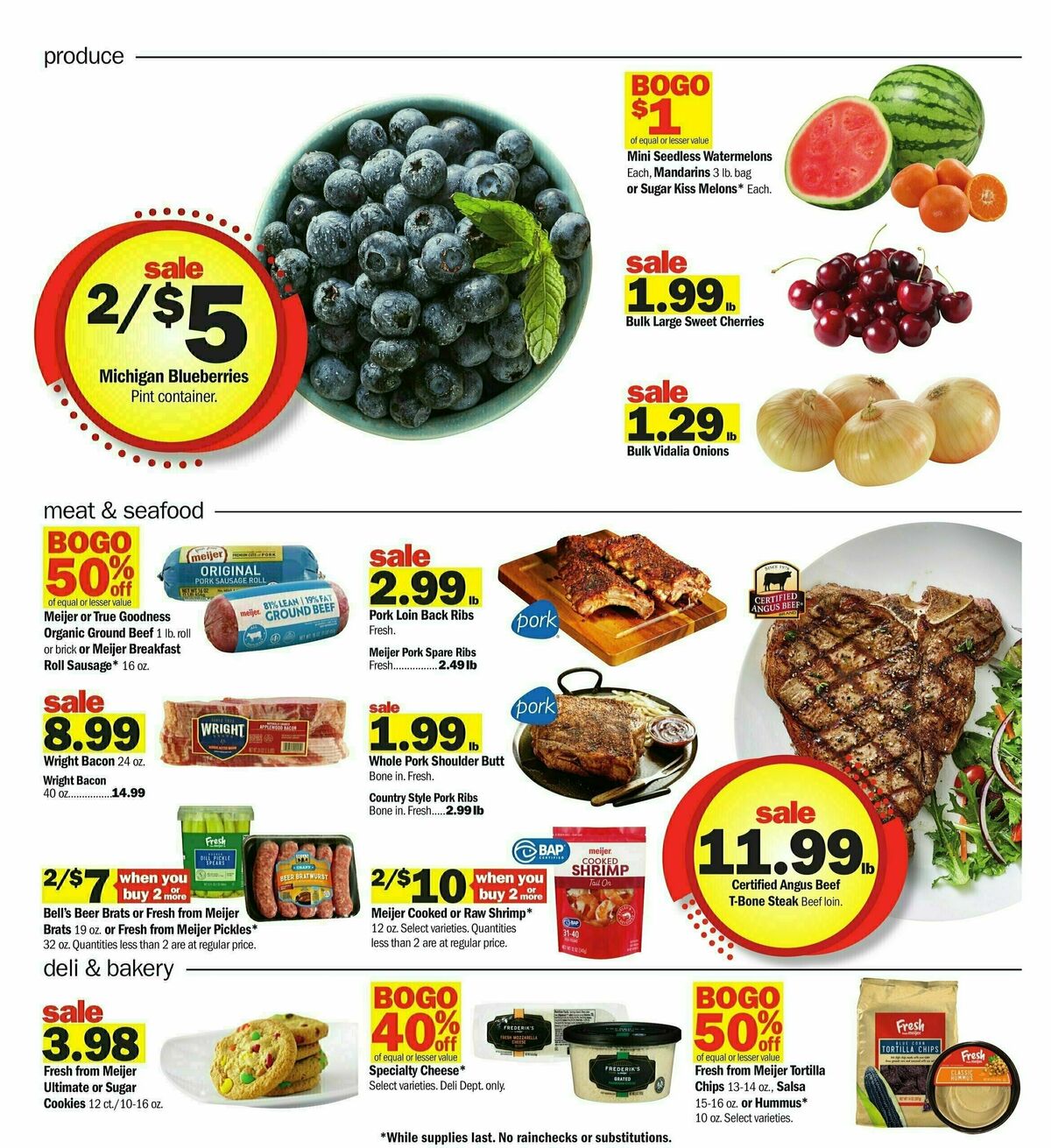 Meijer Weekly Ad from July 14