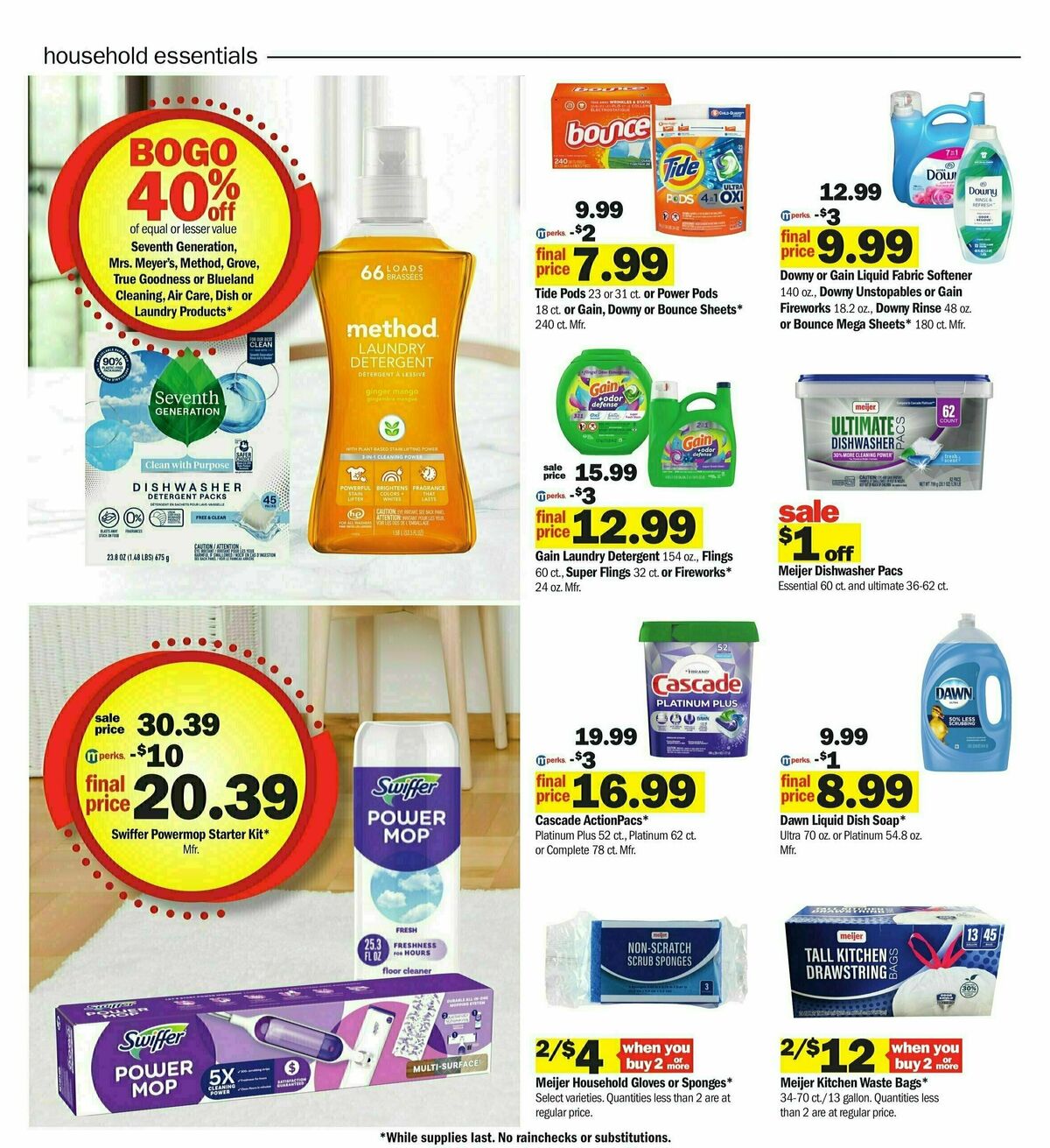 Meijer Weekly Ad from July 14