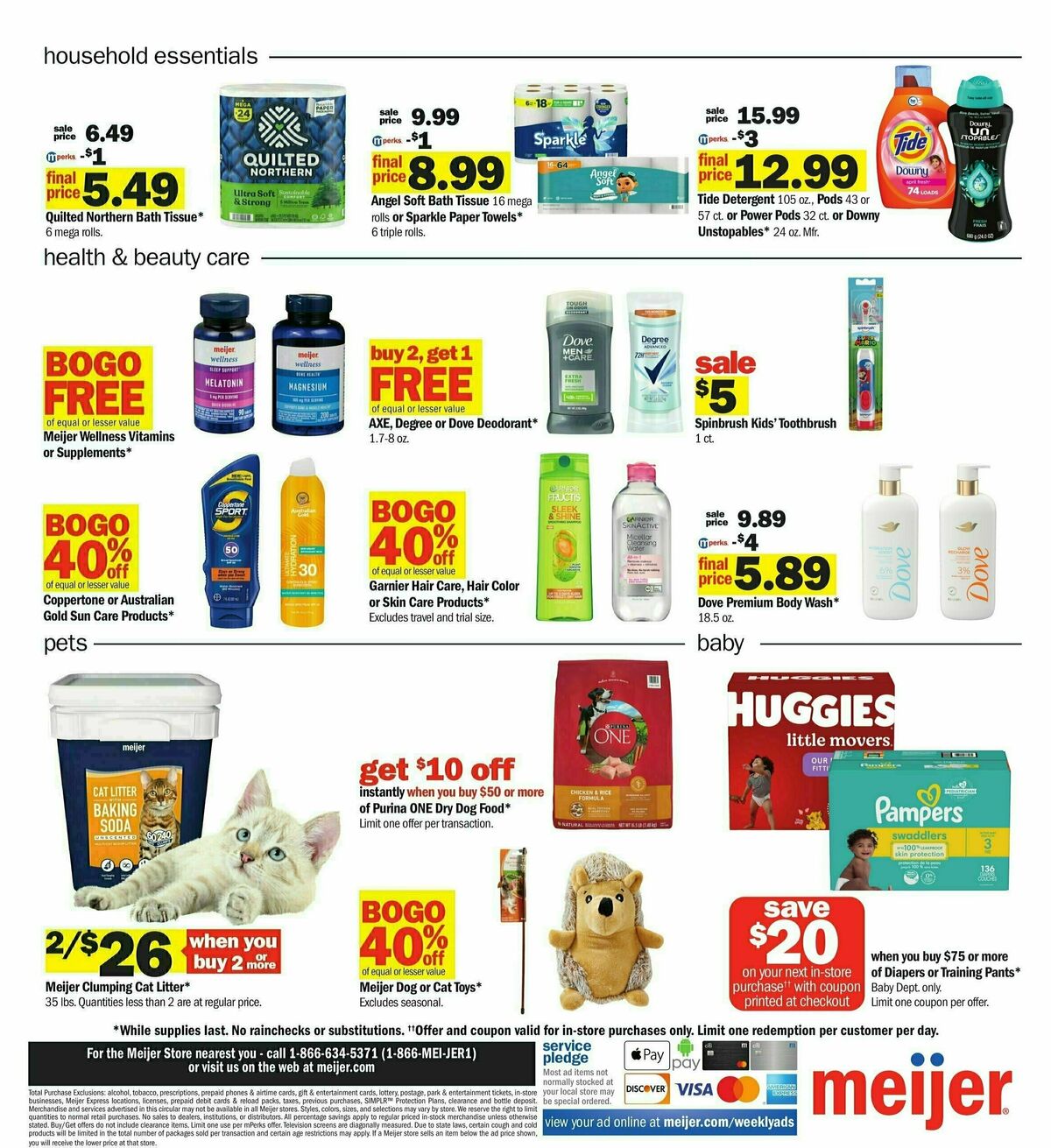 Meijer Weekly Ad from July 14