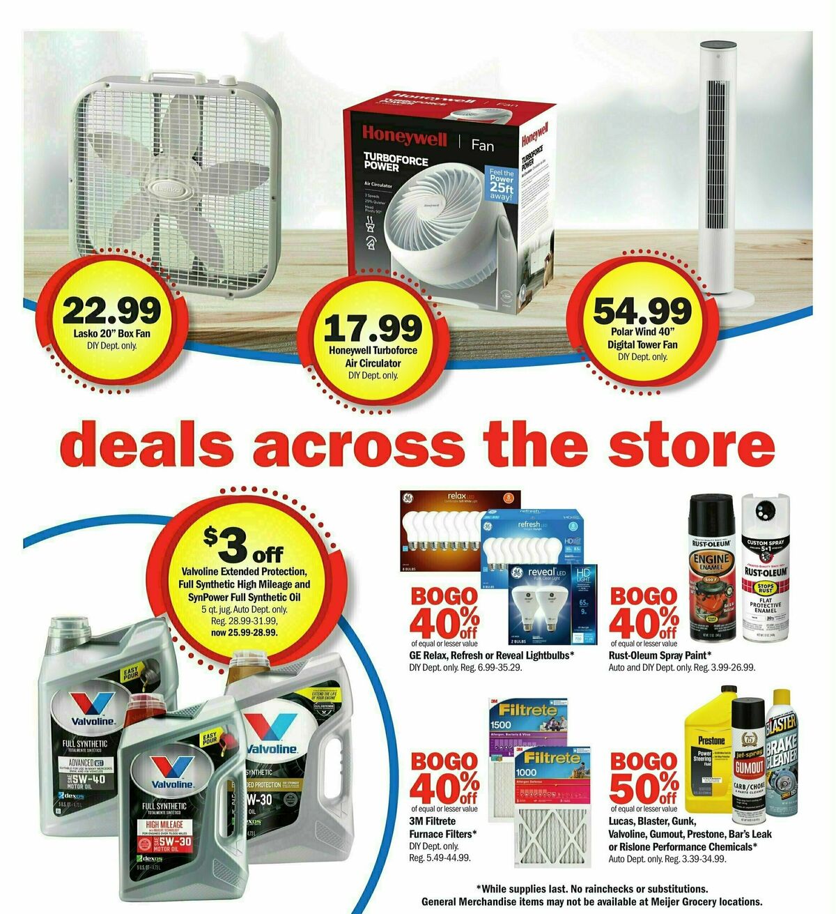 Meijer Back to School Weekly Ad from July 14