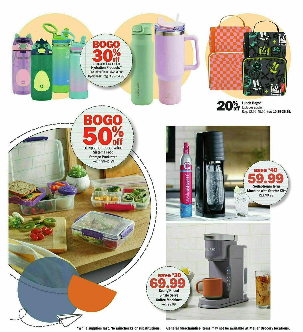 Meijer Back to School Weekly Ad from July 14