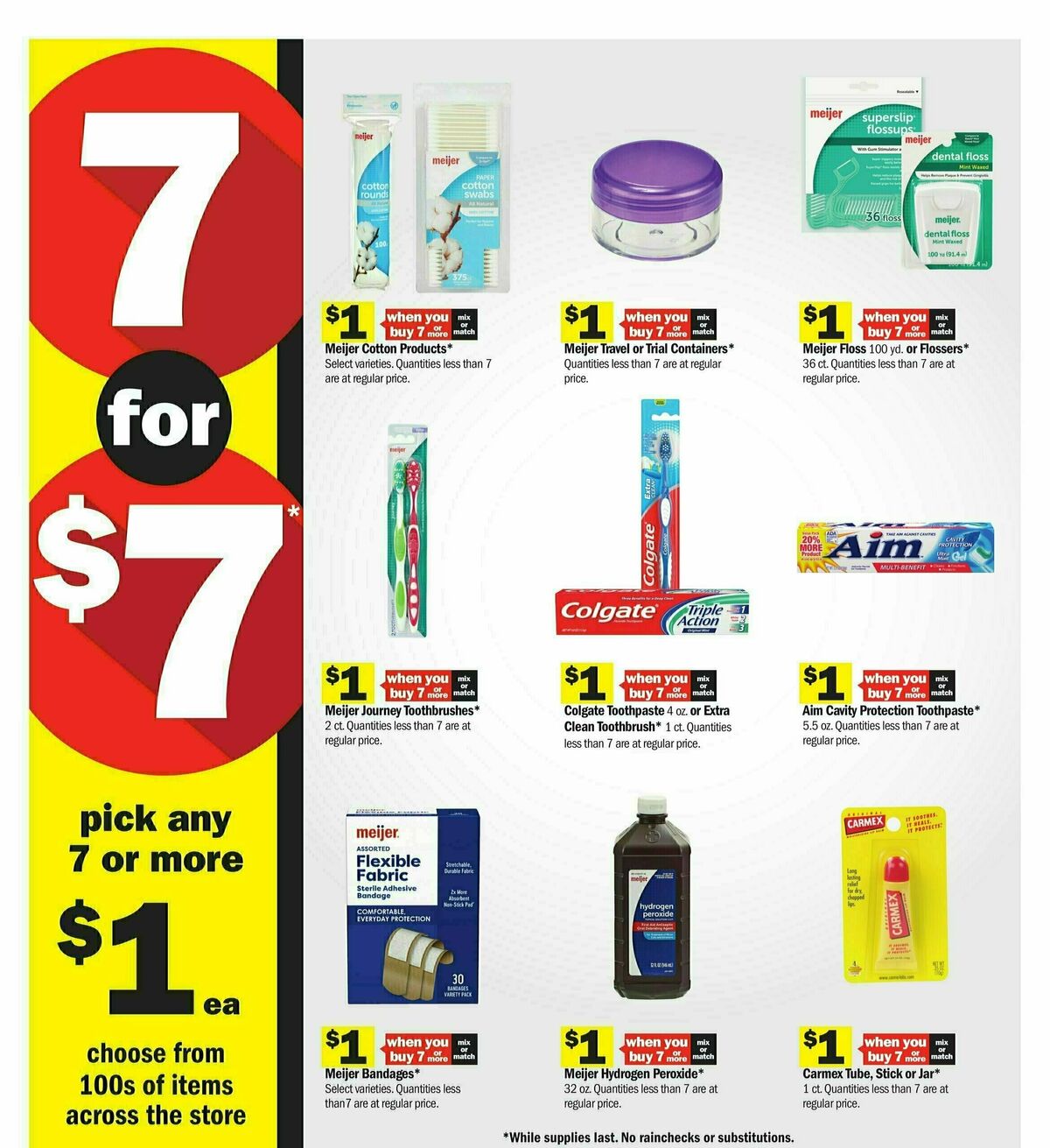 Meijer Weekly Ad from July 21