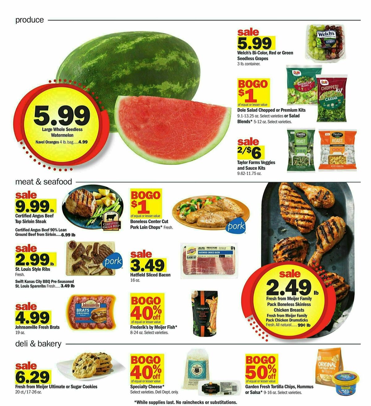 Meijer Weekly Ad from July 21