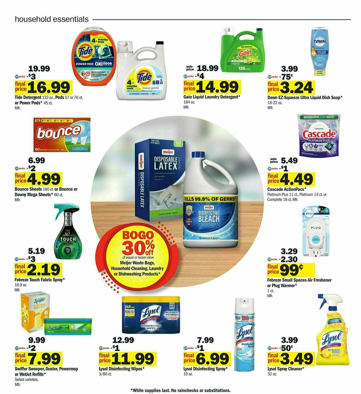 Meijer Weekly Ad from July 21