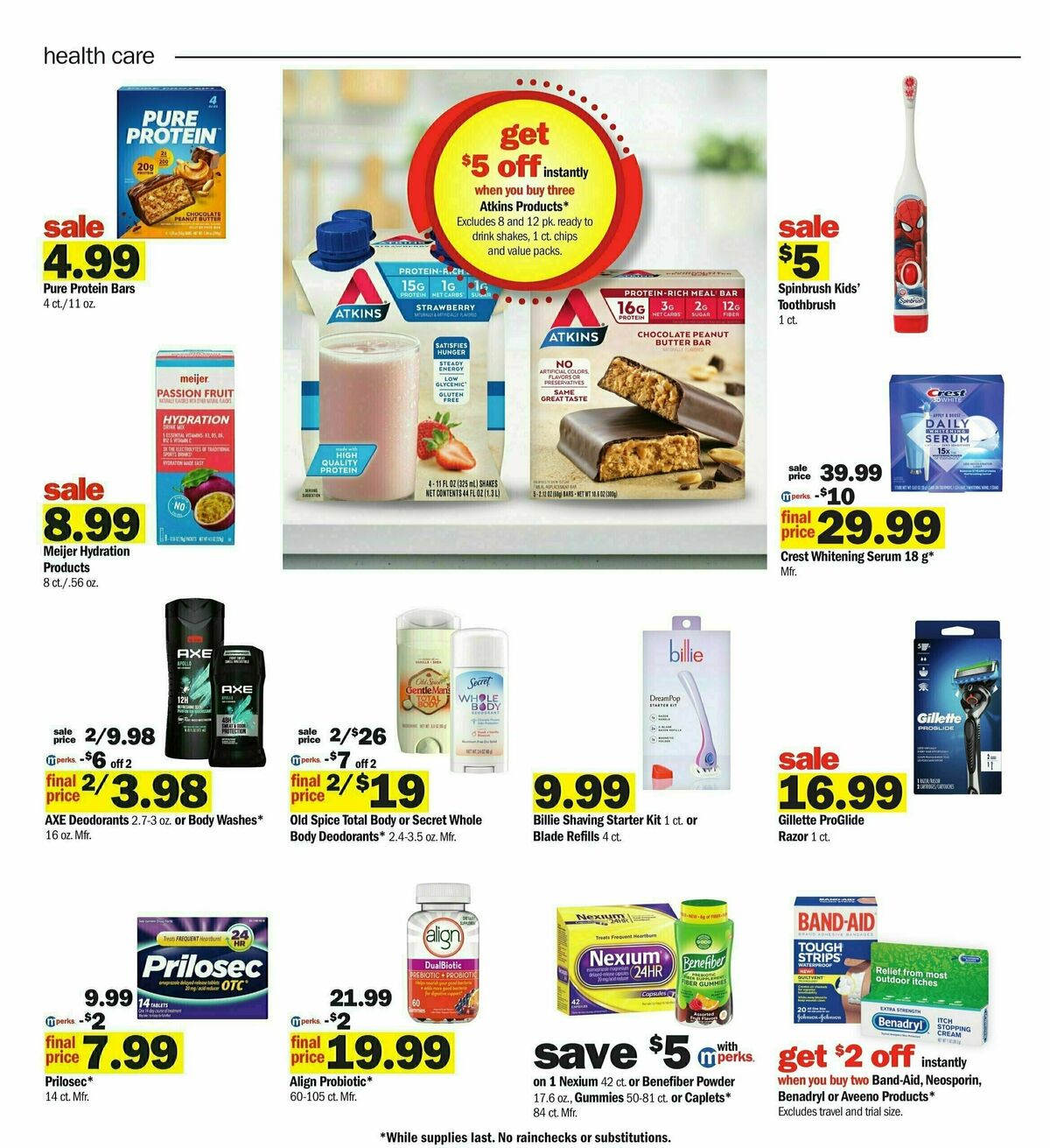 Meijer Weekly Ad from July 21