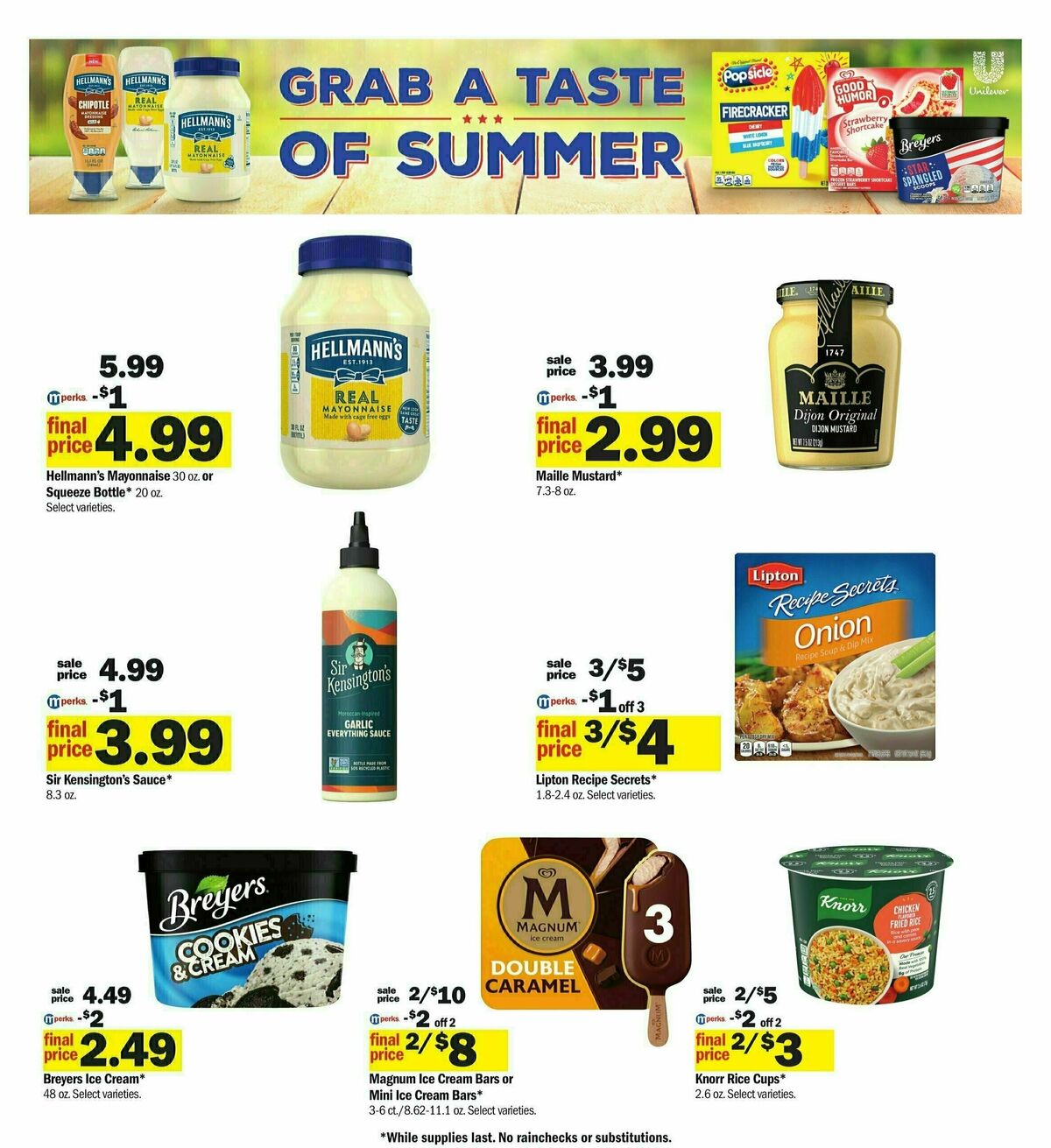 Meijer Weekly Ad from July 21