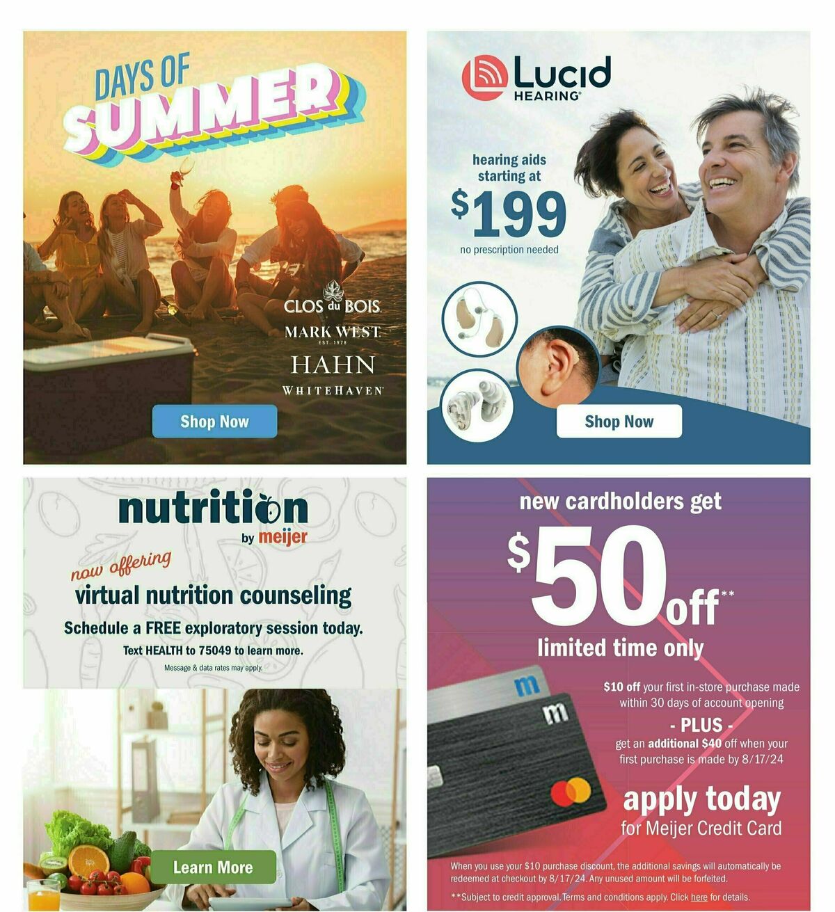 Meijer Weekly Ad from July 21